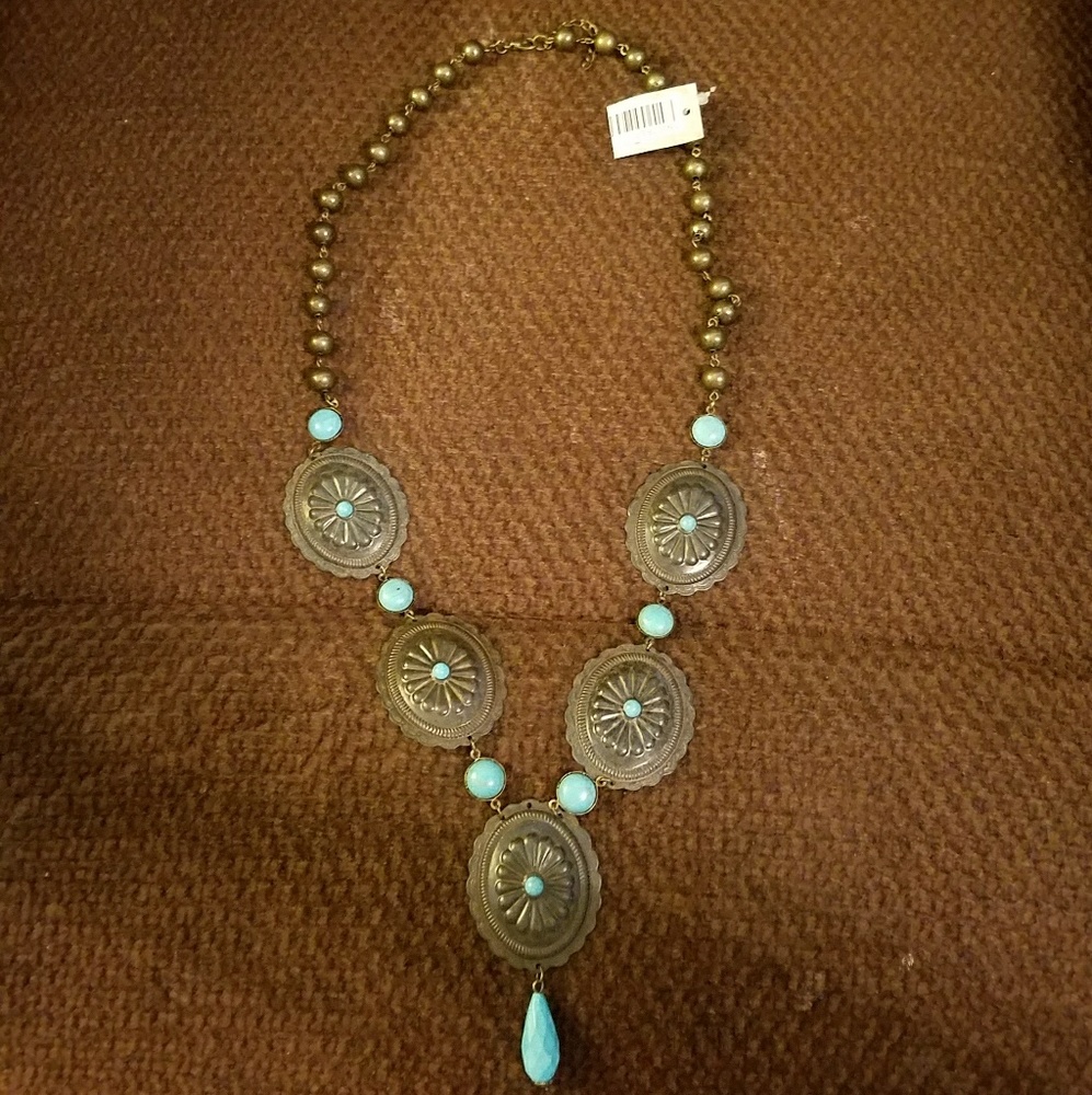 Concho Necklace (long)